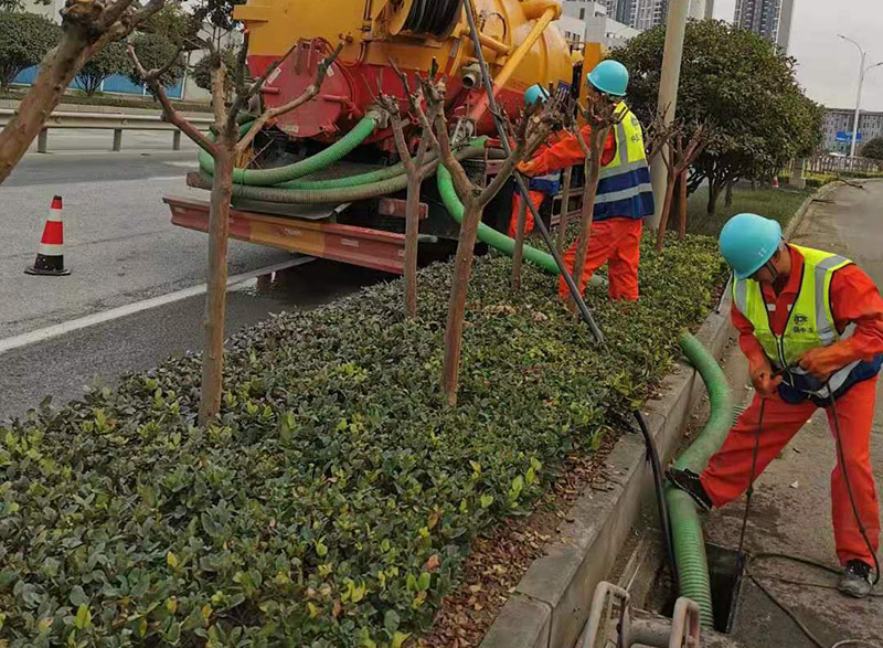 卓资市政管道清淤